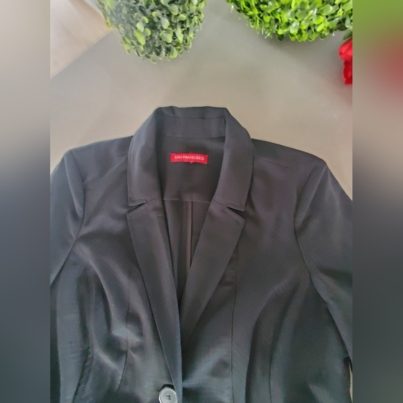 SAN FRANCISCO Impeccable ensemble de 2 morceaux coordonnés incluant blazer+ jupe - Picture 4 of 12